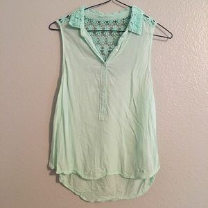 Gilly hicks sleeveless blouse